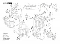 Bosch 3 600 J10 2F0 Ghp 6-14 High Pressure Cleaner 220 V Spare Parts