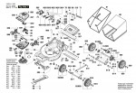 Bosch 3 600 J11 001 Gra 48 Lawnmower 230 V / Eu Spare Parts