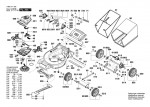 Bosch 3 600 J11 200 Gra 36V53 P Lawnmower 230 V / Eu Spare Parts