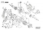 Bosch 3 601 A4E 600 Gsb 16 Re Percussion Drill 230 V / Eu Spare Parts