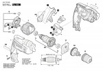 Bosch 3 601 D72 601 Gbm 6 Re Drill 230 V / Eu Spare Parts