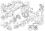 Bosch 3 601 F4E 271 Gsa 1300 Pce Reciprocating Saw 220 V / Gb Spare Parts