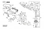 Bosch 3 601 H55 1F0 Angle Grinder Spare Parts