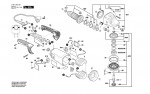 Bosch 3 601 H56 1F0 Angle Grinder Spare Parts