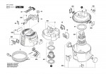 Bosch 3 601 J7B 1B0 All Purpose Vacuum Cleane Spare Parts