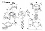 Bosch 3 601 J7B 1W0 All Purpose Vacuum Cleane Spare Parts