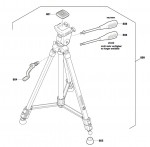 Bosch 3 601 K96 B01 Stativ Bt 150 Stand Spare Parts