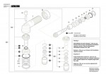 Bosch 3 602 D96 021 Angle Head Spare Parts