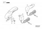 Bosch 3 603 B05 050 Xeo All-Purpose Cutter 3.6 V Spare Parts