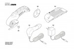 Bosch 3 603 B05 150 Xeo All-Purpose Cutter 3.6 V Spare Parts