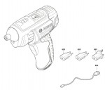 Bosch 3 603 J77 072 Psr Select Cordless Screw Driver 3.6 V / Gb Spare Parts