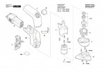 Bosch 3 603 JC4 080 Youseries Sander Cordless Multi Sander 12 V Spare Parts