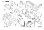 Bosch 3 603 JD6 000 Universalhammer 18V-16 Cordless Hammer Drill 18 V Spare Parts