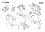 Bosch 3 603 K12 000 Easysaw 18-70 Cordless Jigsaw 18 V Spare Parts