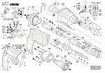 Bosch 3 611 B5A 4K0 Gbh 2-20 Dre Rotary Hammer 230 V Spare Parts