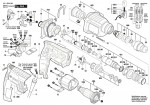Bosch 3 611 B5A 6G0 Gbh 2-20 Rotary Hammer 115 V Spare Parts