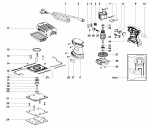 Metabo 00066310 Fsr 200 Intec Sanders Spare Parts