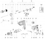 Metabo 00742280 Sbe 650 Impact Drills Spare Parts