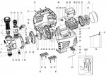 Metabo 00979180 Hwai 4500 Inox Pumps Spare Parts