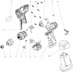 Metabo 00984380 Powermaxx Bs Basic Cordless Drill Driver Spare Parts