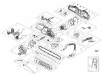 Metabo 01613000 Ms 36-18 Ltx Bl 40 Chain Saws Spare Parts