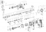 Metabo 01709420 Khe 2445 Rotary Hammer Spare Parts