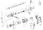 Metabo 01744000 Sbe 800-2 Impact Drills Spare Parts