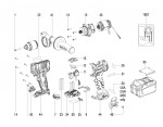 Metabo 02358000 Bs 18 Ltx Bl I Cordless Drill Driver Spare Parts