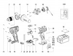 Metabo 02359000 Bs 18 Ltx Bl Q I Cordless Drill Driver Spare Parts