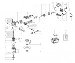 Metabo 13054370 Wb 18 Lt Bl 11-125 Quick Small Angle Grinder Spare Parts