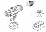 Facom CL.P1413 Type 1 Cordless Drill Spare Parts