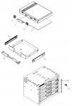 Facom F50000001 Type 1 Drawer Cabinet Spare Parts