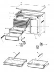 Facom JET.6MWBA Type 1 Workbench Spare Parts