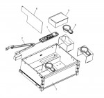 Facom JET.6NM5AP Type 1 Drawer Cabinet Spare Parts