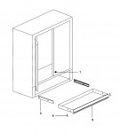 Facom JLS2-2201BS Type 1 Wall Cabinet Spare Parts