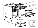 Facom JLS2-MBS7TBS Type 1 Drawer Spare Parts