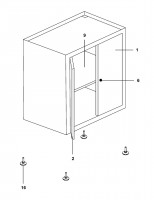 Facom JLS2-MBSPPBS Type 1 Base Cabinet Spare Parts
