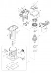 Makita DRT52 Cordless Trimmer Spare Parts