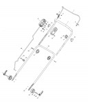 Makita LM004G 430Mm Cordless Lawn Mower Spare Parts