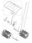 Makita MBC Power Brush Attachment Spare Parts