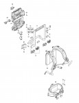 Makita UB004 Battery Powered Bkpk Blower Spare Parts