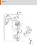 Stihl BR 350 Blower Spare Parts