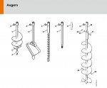 Stihl BT 309 Augers/Drills Spare Parts