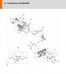 Stihl MS 400.1 Gasoline Chainsaw Spare Parts