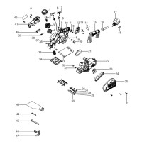 Black & Decker BEW712 240V 82mm Planer Type 1 Spare Parts