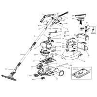 Black & Decker BHSMP2008 Steam Mop Steam Cleaner Type 1 Spare Parts