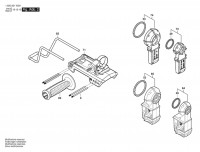 Bosch 1 600 A02 05M GDE18V-26 D collector 18 V / 006 - JP Spare Parts