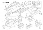 Bosch 1 600 A02 1CW GDE 28 D Dust Extraction / 061 - US Spare Parts