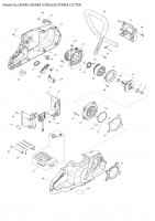 Makita CE004G XGT 305mm Cordless Power Cutter Spare Parts