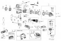 DeWalt DWE4206 SMALL ANGLE GRINDER 110V (TYPE 5) Spare Parts